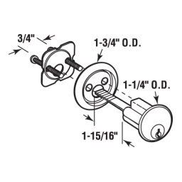 Prime-Line U 9965 Guide d'installation | Fixfr