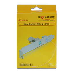 Delock 61589 Support arrière USB vers PS/2 | AI Chat & PDF | Fixfr