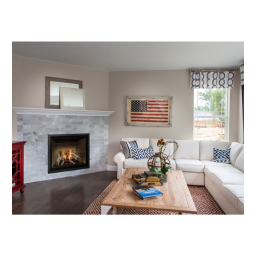 Kozyheat Bayport 41 Traditional Log & Birch Log Gas Fireplace Manuel du propriétaire | Fixfr