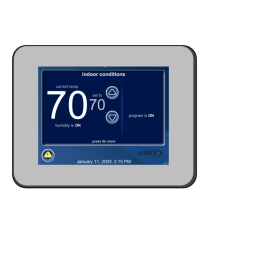 Lennox icomfortTouch Thermostat Manuel du propriétaire | Fixfr