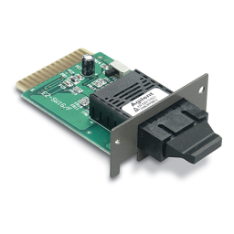 Trendnet TE100-SFXM Manuel utilisateur | Fixfr