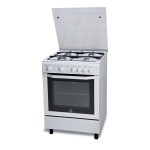 Indesit I6GG1(W)/UK Cooker Manuel utilisateur