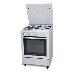 Indesit I6GG1(W)/UK Cooker Manuel utilisateur | Fixfr