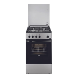 Faure FCG51001SA Cuisinière Manuel utilisateur | Fixfr