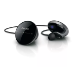 Philips SHB7110/10 Tapster Casque st&eacute;r&eacute;o avec micro Bluetooth Guide de d&eacute;marrage rapide