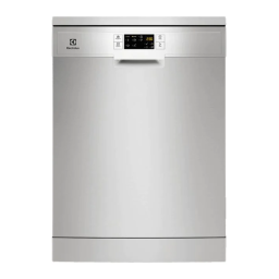 Electrolux ESF5515LOX Lave-vaisselle pose libre Manuel utilisateur | Fixfr