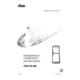 Faure FRD 28 AW Notice d'utilisation | AI Chat | Fixfr