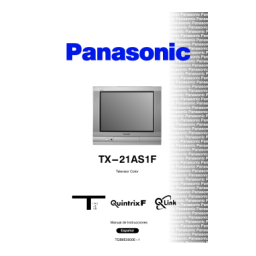 Panasonic TX21AS1F Operating instrustions | Fixfr