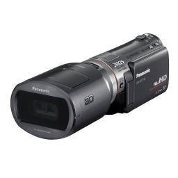 Panasonic HDCSDT750EF Operating instrustions | Fixfr