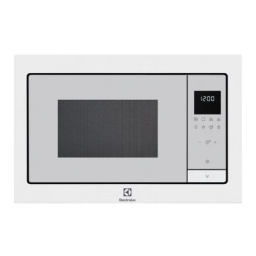 Electrolux EMT25207OW Manuel utilisateur | Fixfr