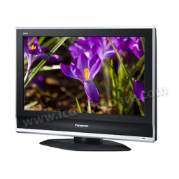 Panasonic TX26LX70F Operating instrustions | Fixfr