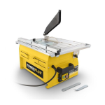 Powerplus POWX230 TILE CUTTER 750W 180mm Manuel du propri&eacute;taire