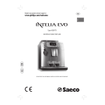 Saeco HD8779/01 Saeco Machine espresso Super Automatique Manuel utilisateur