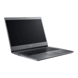 Acer CB714-1WT Netbook, Chromebook Manuel utilisateur | Fixfr