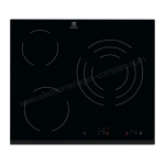 Electrolux BHV6232FOK Table vitroc&eacute;ramique Product fiche