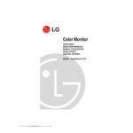 Manuel GoldStar Moniteur couleur | Chat IA &amp; PDF