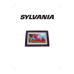 Sylvania Digital Photo Frame SDPF1008 Manuel utilisateur