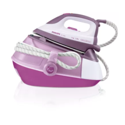 Philips GC7330/02 7300 series Centrale vapeur haute pression Manuel utilisateur | Fixfr
