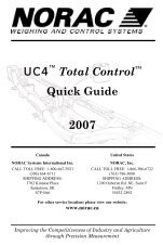 STRUCTURE DU MENU DE L'UC. Norac 4476BC | Fixfr