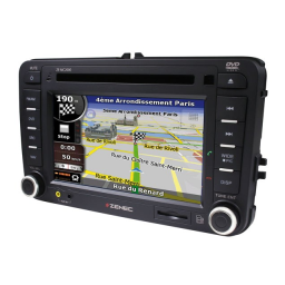 ZENEC ZE-NC2000 Manuel utilisateur | Fixfr