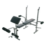 Weider WEEVBE0926 235 BENCH Manuel utilisateur