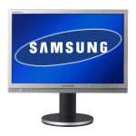 Samsung SYNCMASTER 215TW Manuel utilisateur