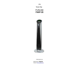 PUR LINE FANY 87 Manuel utilisateur | Fixfr