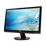 Acer P195HQ Monitor Guide de d&eacute;marrage rapide