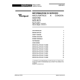 Whirlpool WTE2922 NFW Fridge/freezer combination Manuel utilisateur | Fixfr