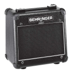 Behringer AC108 GUITARPACK Manuel utilisateur