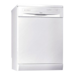 Whirlpool ADP 5300 WH Dishwasher Manuel utilisateur