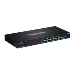 Trendnet TPE-3018LS 18-Port Gigabit PoE+ Smart Surveillance Switch Fiche technique