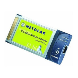 Netgear FA511 Manuel utilisateur | Fixfr