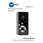 MPMan MP CL2 Manuel utilisateur