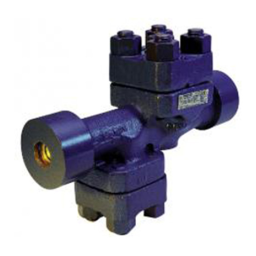 Yarway Series C250, C260 and C500 Integral Strainer Steam Traps Manuel du propriétaire | Fixfr