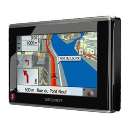 Becker Traffic Assist Z 201 Manuel d'Utilisation | AI Chat | Fixfr