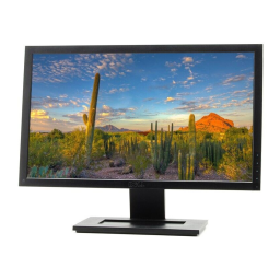 Dell E2010H electronics accessory Manuel utilisateur | Fixfr