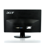 Acer S200HL Monitor Guide de d&eacute;marrage rapide