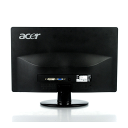 Acer S200HL Monitor Manuel utilisateur | Fixfr