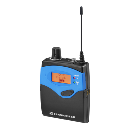 Sennheiser EK 1038 Notice | Chat IA & PDF | Fixfr
