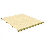 Option Pack terrasse env 12 m² pour Abri Green Outside 3x3 WPC