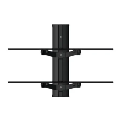 SwiftMount AV Component Accessory Shelving - Double Shelf Guide d'installation | Fixfr