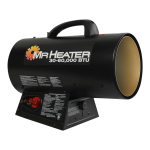 Mr. Heater 85,000 BTU Forced Air Propane Heater Manuel utilisateur