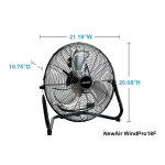 NewAir WindPro18F: Manuel d'utilisation + Chat IA