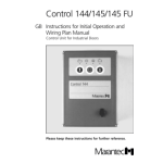Marantec Control 15N Owner's Manual