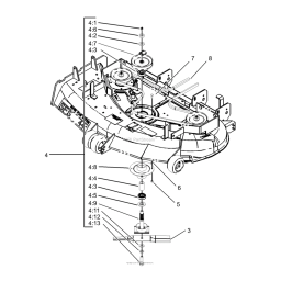 Z147 Z Master, With 44in SFS Side Discharge Mower