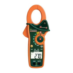 Extech Instruments MA410 400A AC Clamp Meter   NCV Manuel utilisateur | Fixfr