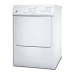 Electrolux EDE1072PDW S&egrave;che-linge &agrave; &eacute;vacuation Manuel utilisateur