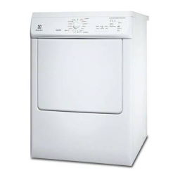 Electrolux EDE1072PDW Manuel utilisateur | Fixfr