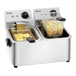 Bartscher A162412E Deep fat fryer SNACK II Mode d'emploi